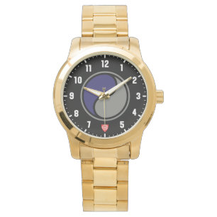 Montre 1ère division de cavalerie Acier inoxydable or