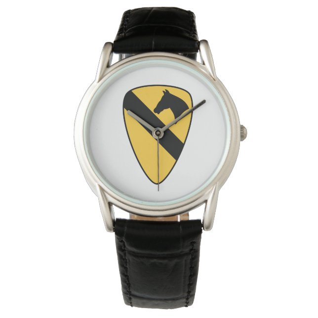 Montre 1ère division de cavalerie Patch Patriotic (devant)