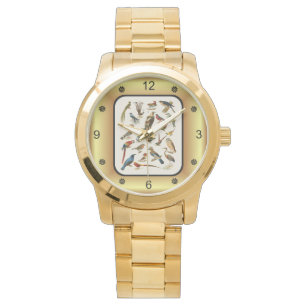 Montre 22 Espèces d'oiseaux exotiques ~ L. Prang & Co ~