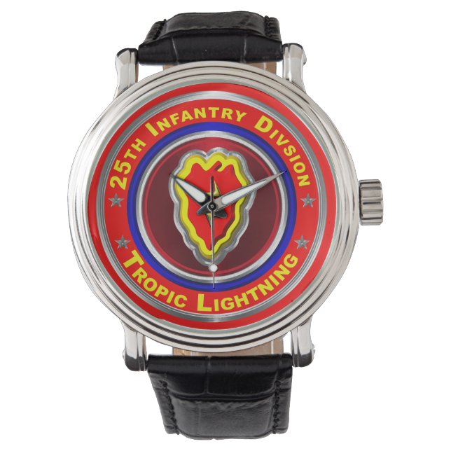 Montre 25e division d'infanterie "Foudre tropicale" (devant)