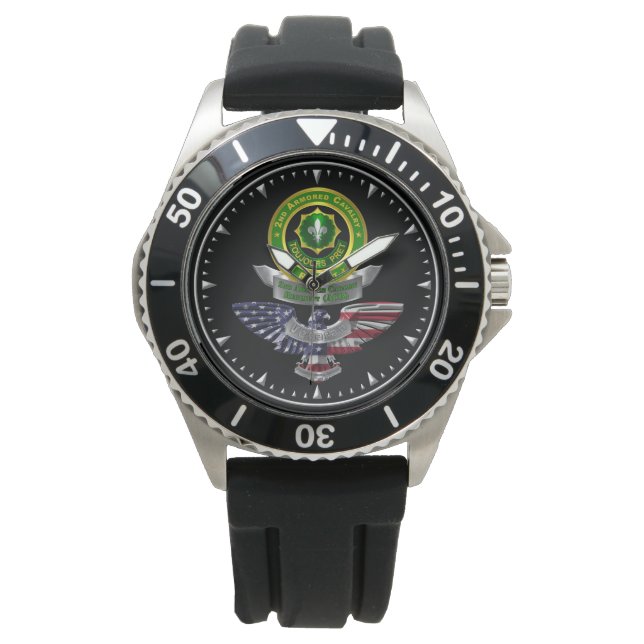 Montre 2e Régiment de cavalerie blindée (devant)