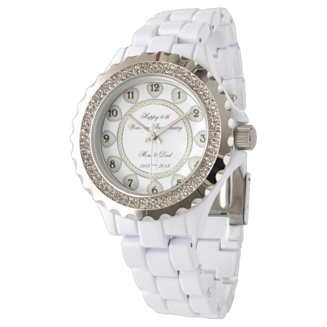 Montre 30e anniversaire du Mariage (Incliné)