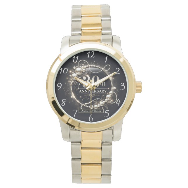 Montre 30e anniversaire Pearl Bliss (devant)