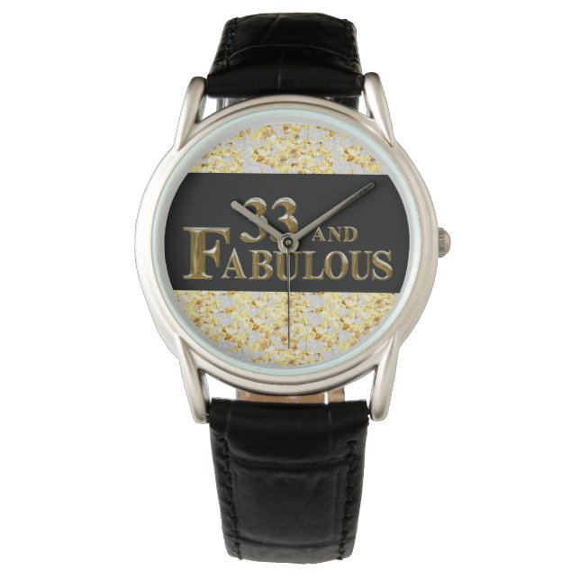 Montre 33e anniversaire  (devant)