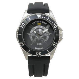 MONTRE 3E FORCE RECON VIETNAM MILITARY DIVER'S WATCH