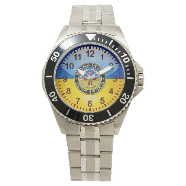 Montre [400] Armée de l'air ukrainienne [édition spéciale (devant)