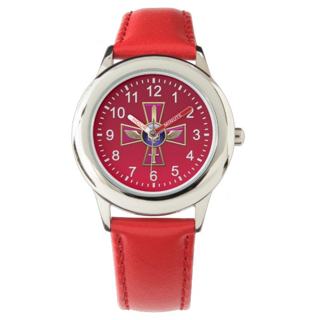 Montre [400] Emblème de l'armée de l'air ukrainienne (devant)