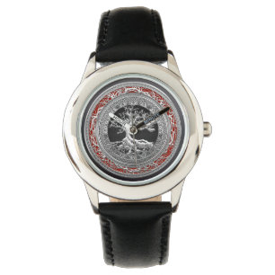Montre [400] Trésor : Arbre de la vie celtique [argent]