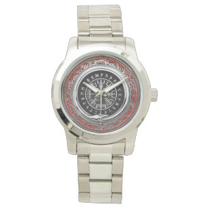 Montre [400] Vegvisir - Viking Silver Magic Runic Compass