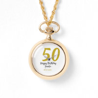 50e anniversaire ajouter nom date année noire modè