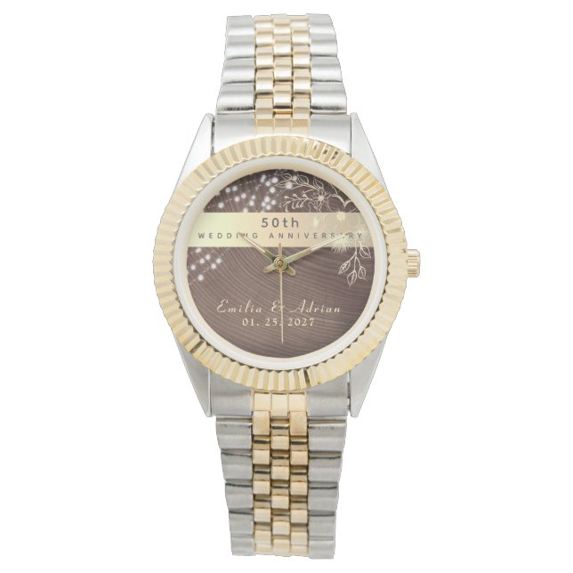 Montre 50e anniversaire du Mariage (devant)