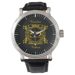 Montre 50e anniversaire du Mariage d'or