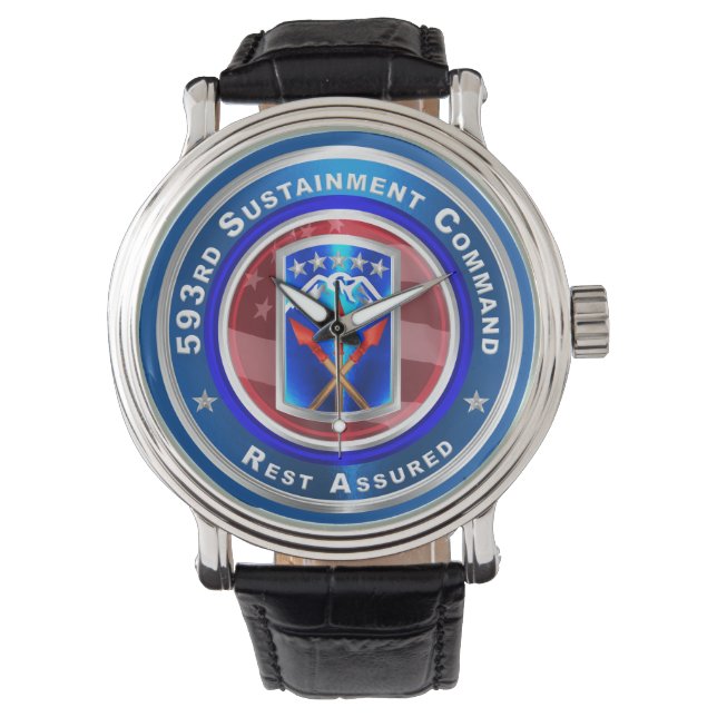 Montre 593e Commandement du développement durable (devant)