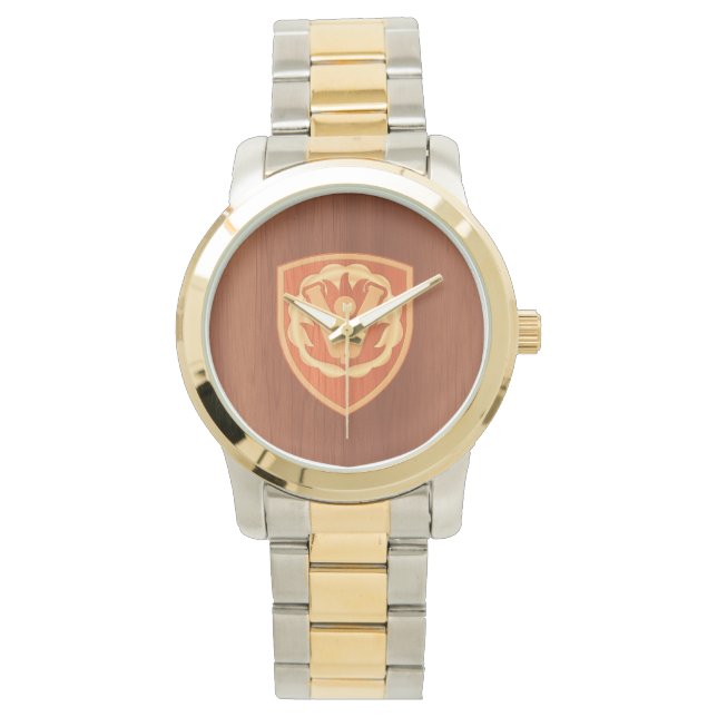 Montre 59th Ordnance Brigade Patch - pin's inlay look (devant)