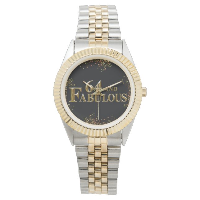Montre 64e anniversaire  (devant)
