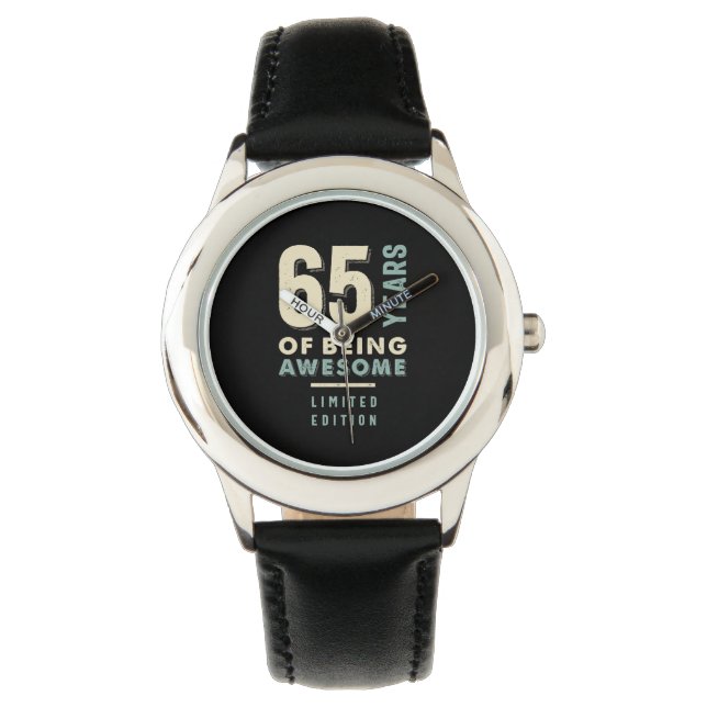 Montre 65 ans d'être génial - 65e anniversaire (devant)