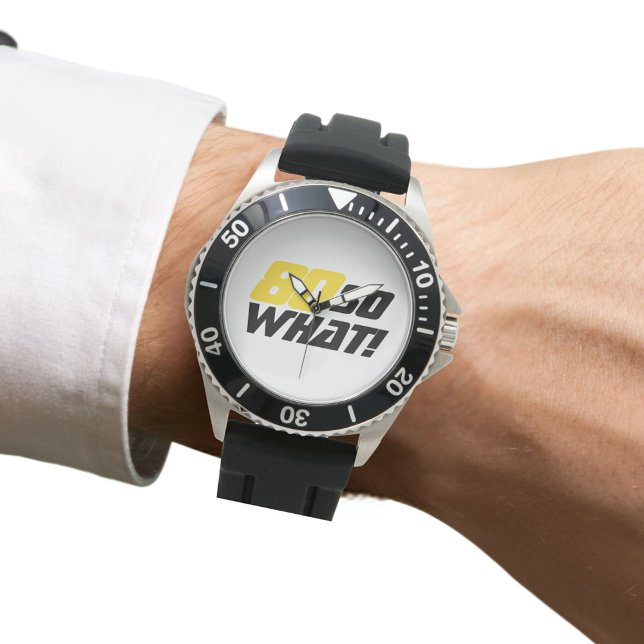 Montre 80e anniversaire Gift Motivational Funny (Créateur téléchargé)