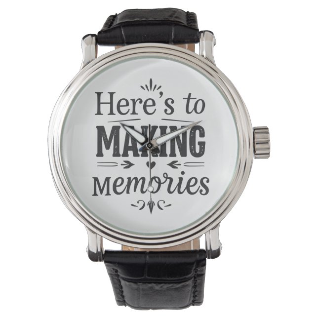 Montre À faire des souvenirs cadeau (devant)