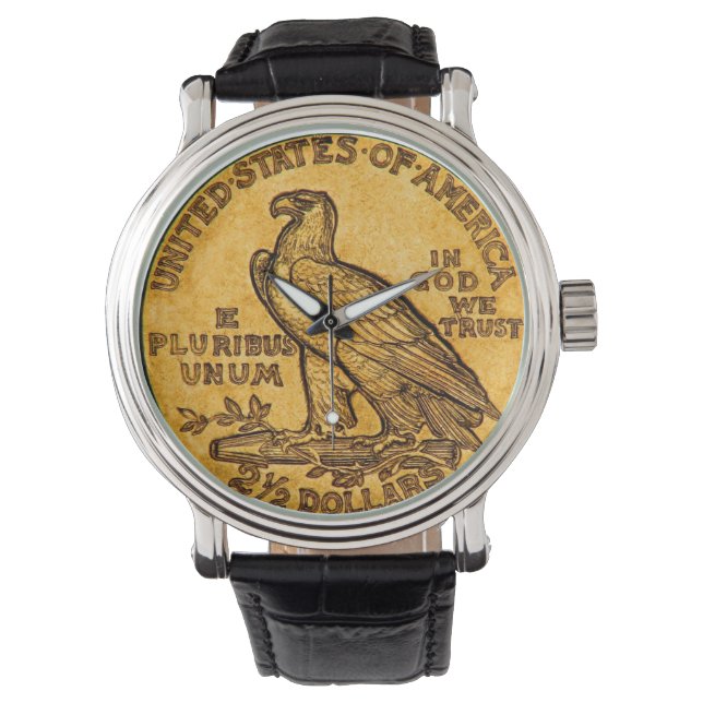 Montre à poignet Eagle Coin (devant)