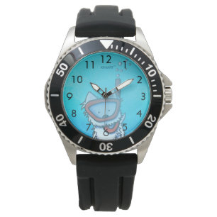 Montre à poignet sous-marine