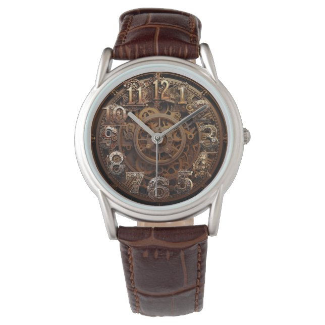 Montre à vapeur (cuivre) (devant)