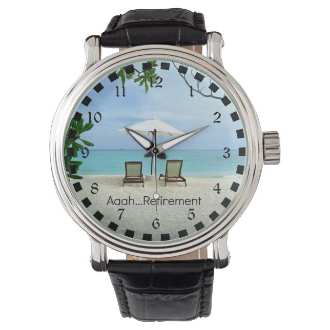 Montre Aaah...Retraite (devant)