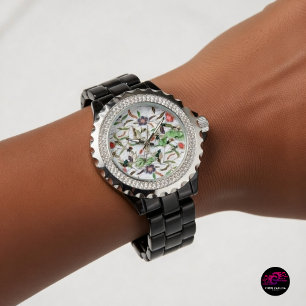 Montre Abeilles et fleurs Vintages modernes Lance Oreille