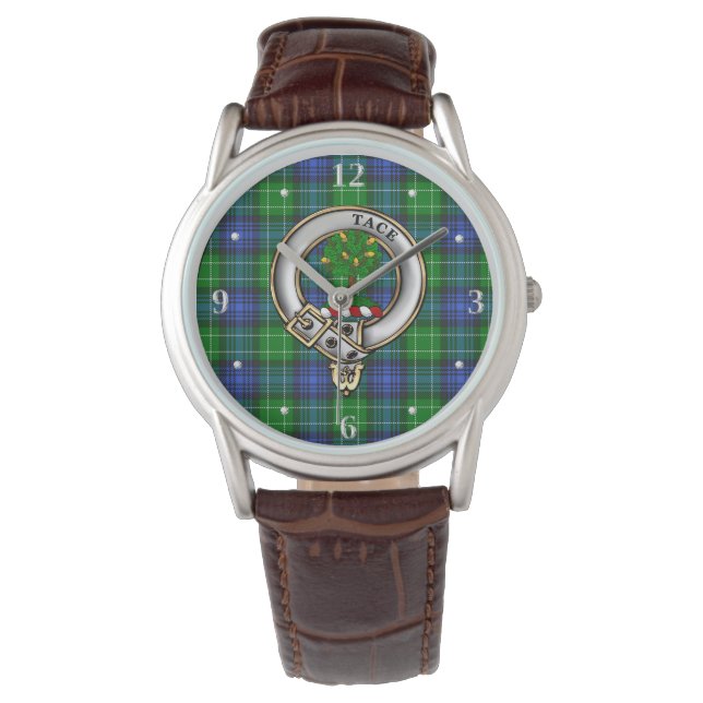 Montre Abercrombie Clan Badge & Tartan Watch (devant)