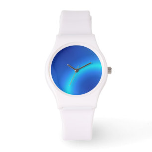 Montre Abstrait bleu