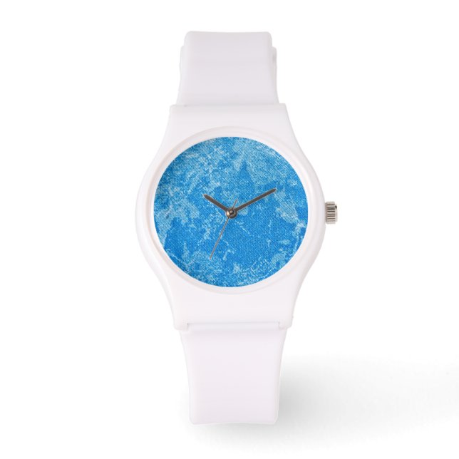 Montre Abstrait bleu (Recto)