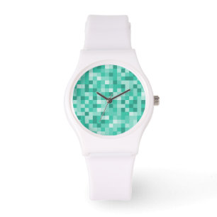 Montre Abstrait vert