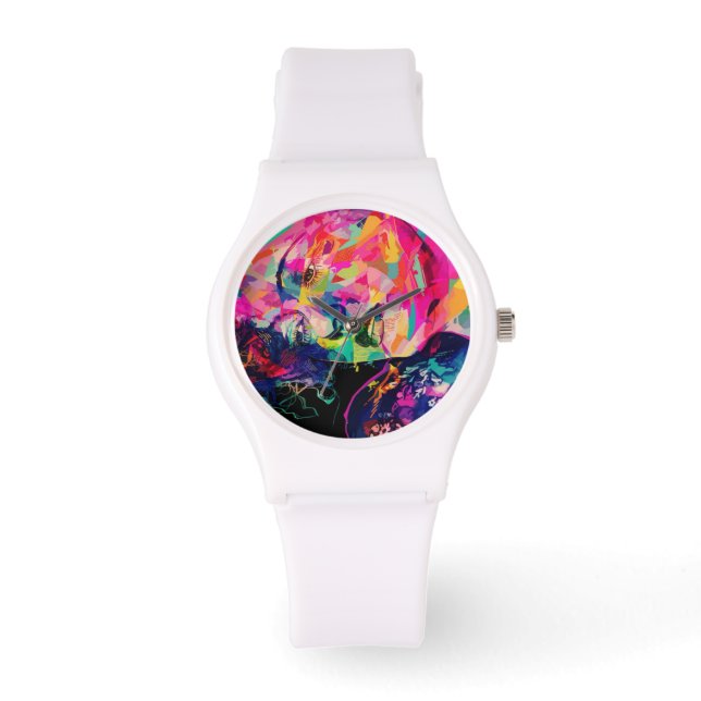 montre abstraite funky (Recto)