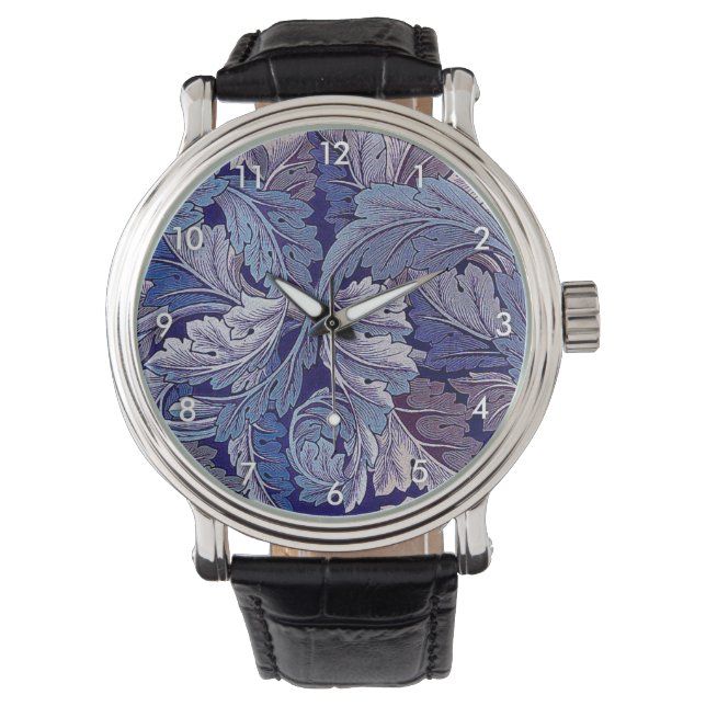 Montre Acanthus Purple, William Morris (devant)