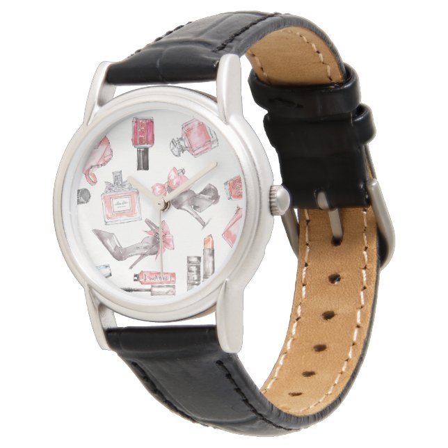 Montre Accents chic | Mode aquarelle (Incliné)