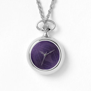 Montre Acceptation Médaillons de méditation violette