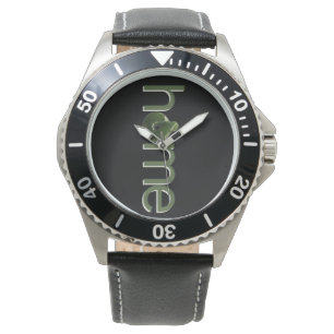 Montre Accueil, Nouvelle-Zélande Kiwi Greenstone Motif