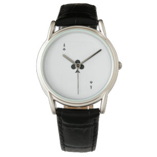 Montre Ace Du Club Jeu Carte Drôle Correspondant Hallowee