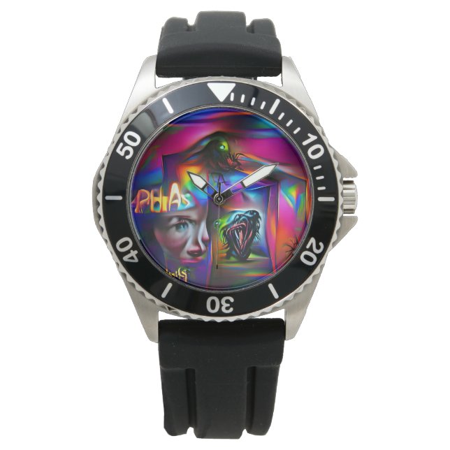 Montre Achulophobie (devant)