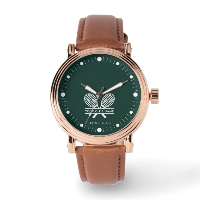 Montre Add Tennis Club Coach and Team Players Custom (Recto)