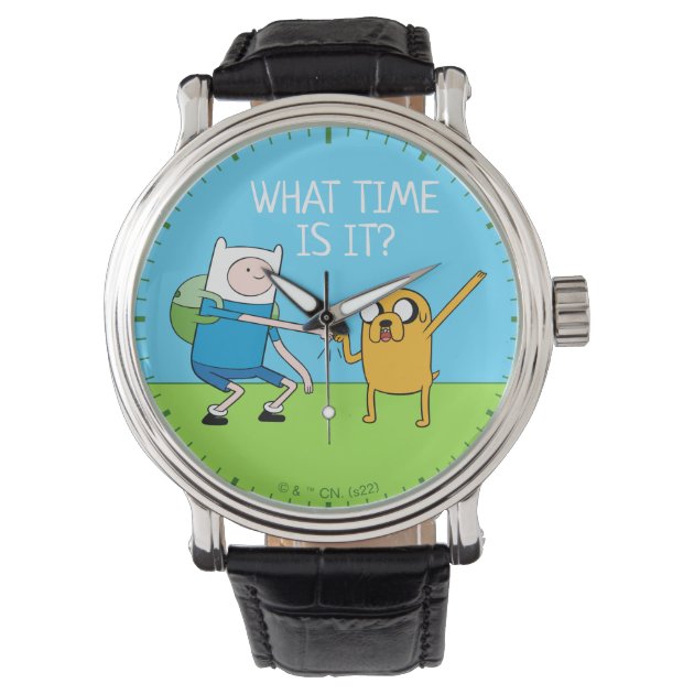 Montre Adventure Finn Jake Fist Bump Zazzle.ca