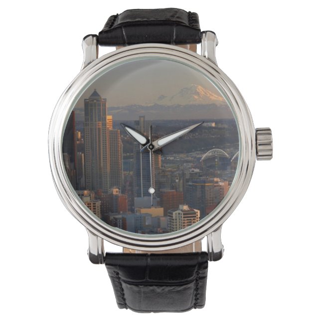 Montre Aerial view of Seattle city skyline 2 (devant)