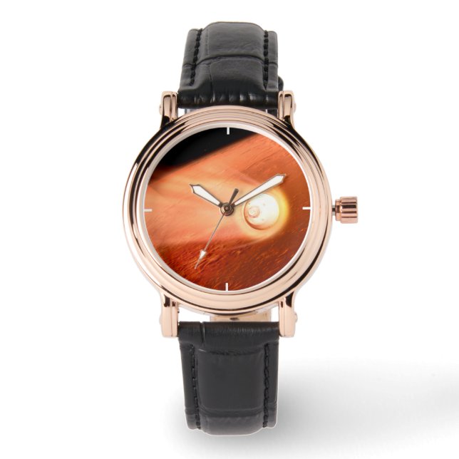 Montre Aérocoque Avec Perpersévérance Rover Descente Vers (Recto)