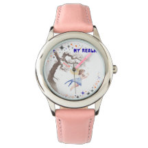 Aesthetic Watercolor Fairy My Realm Girls Pink Wat