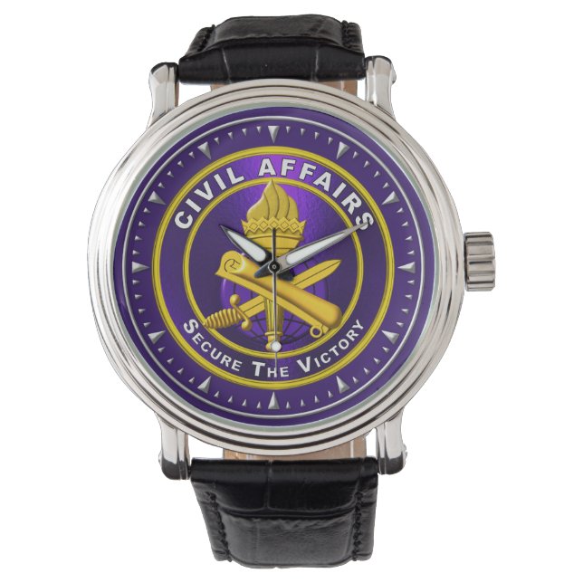 Montre Affaires civiles (devant)