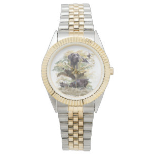 Montre Affichage des pointeurs à cheveux courts allemands