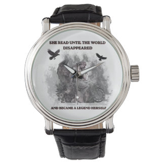 Montre Affiche de citation de lecture gothique Dark Acade
