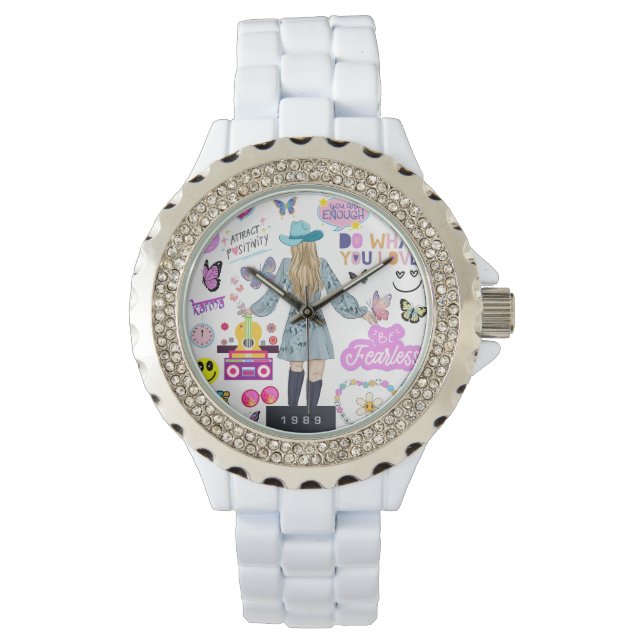 MONTRE AFFIRMATIONS INSPIRÉES (devant)
