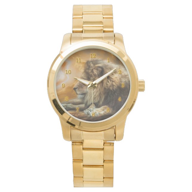 MONTRE AFRICAN LION WAITING (devant)