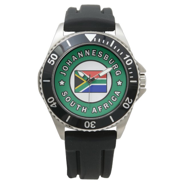 Montre Afrique du Sud de Johannesburg (devant)