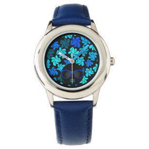 Montre Afro Diva Bleu